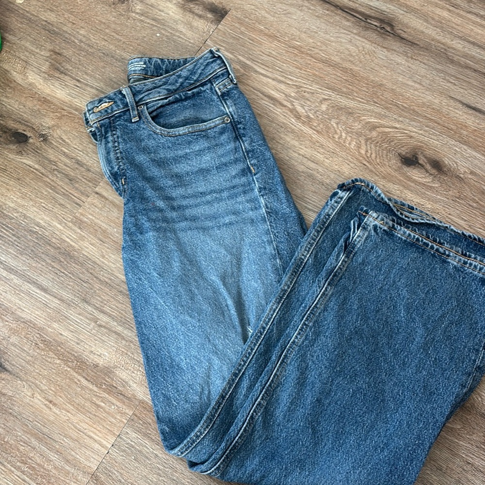 Old Navy, high-rise, wide leg jean